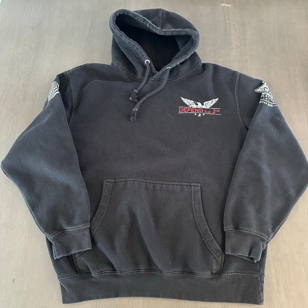 WE THE PEOPLE DEFEND THE 2ND HOODIE Mens Size Large Made in USA